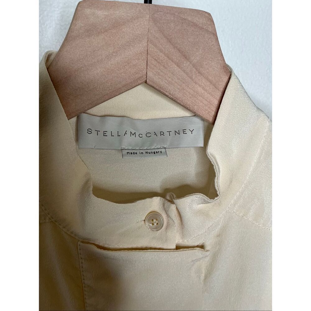 Stella McCartney Silk Button Down Blouse - Picture 3 of 6